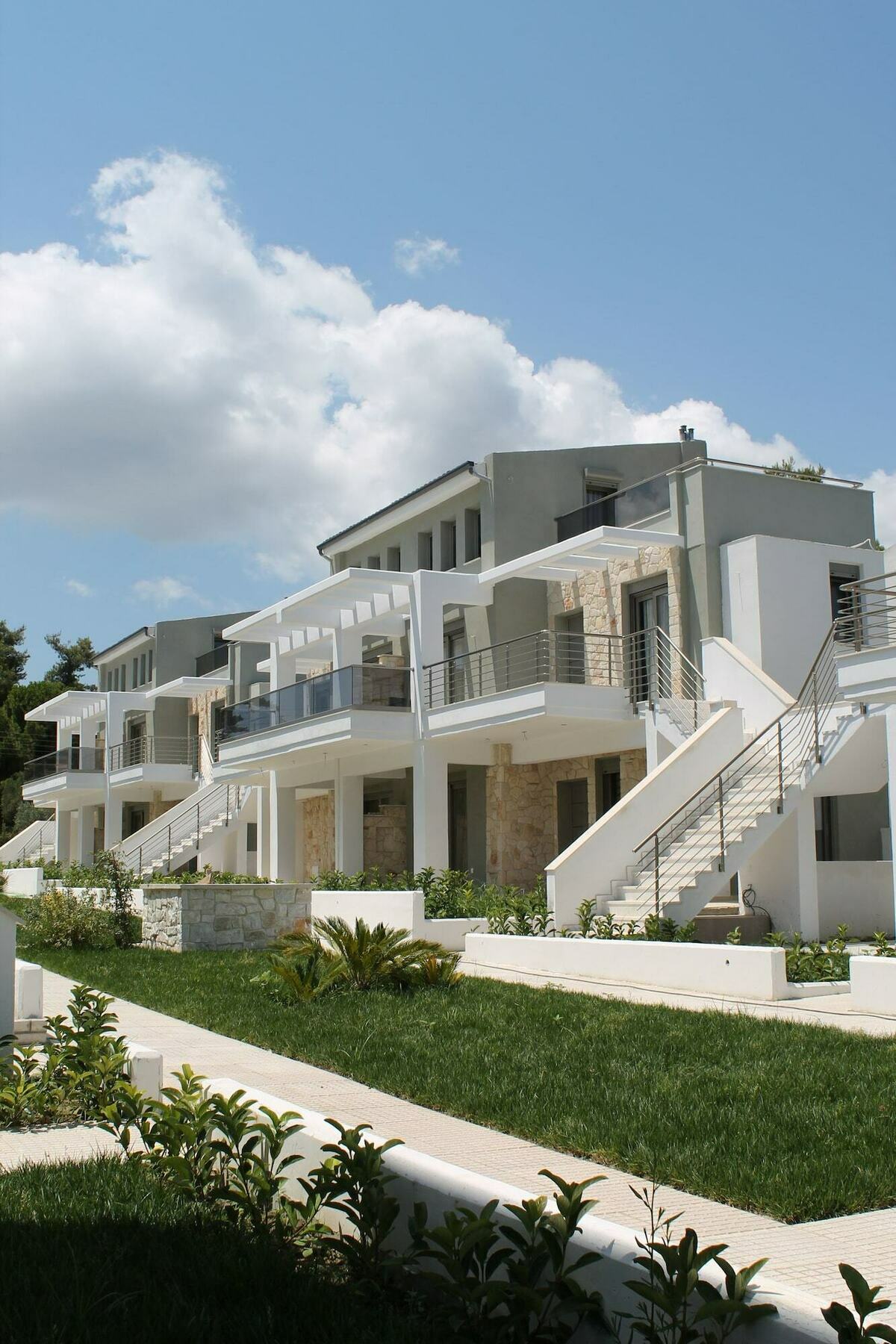 Enastron Appartement Pefkochori Buitenkant foto